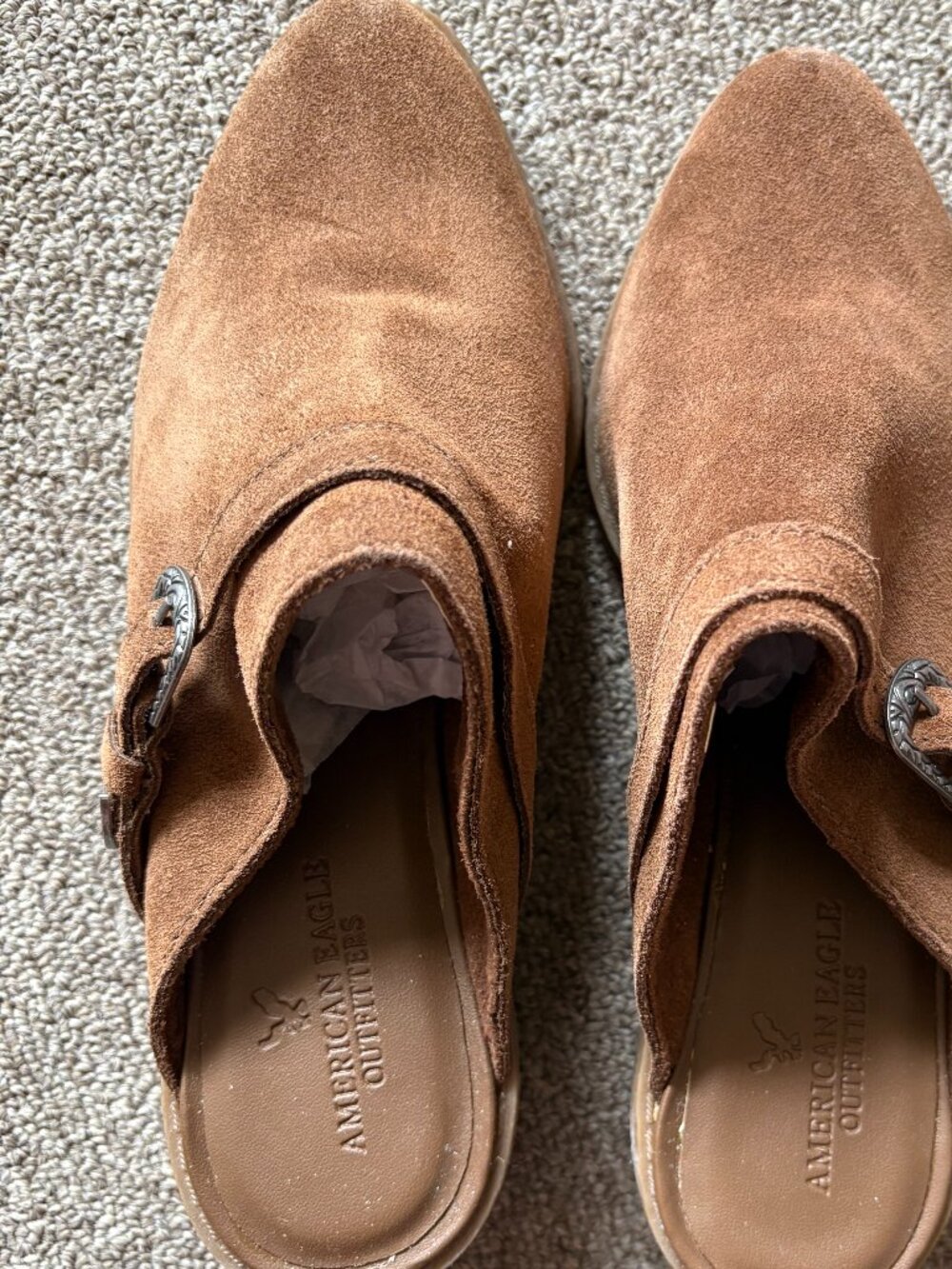 AE brown suede shoes